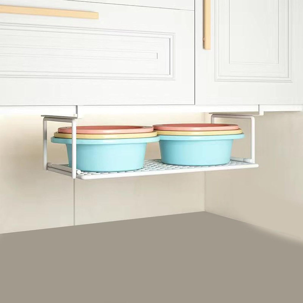 Hanging Shoe Rack Organizer – Space-Saving Over-the-Bed or Closet Shelf Shoe Storage with Metal Frame for Dorms, Entryways, and Small Apartments
